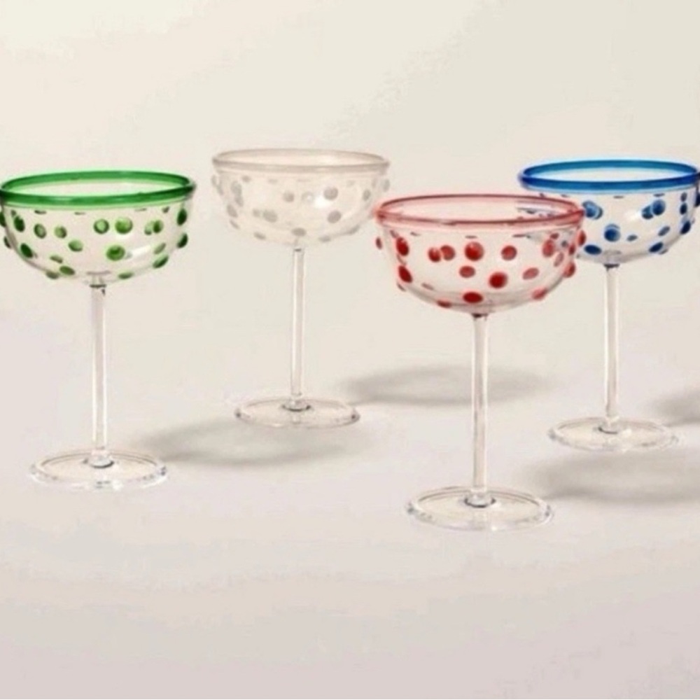 Kate Spade x Target 4pc Polka Dot Acrylic Coupe
Drinkware